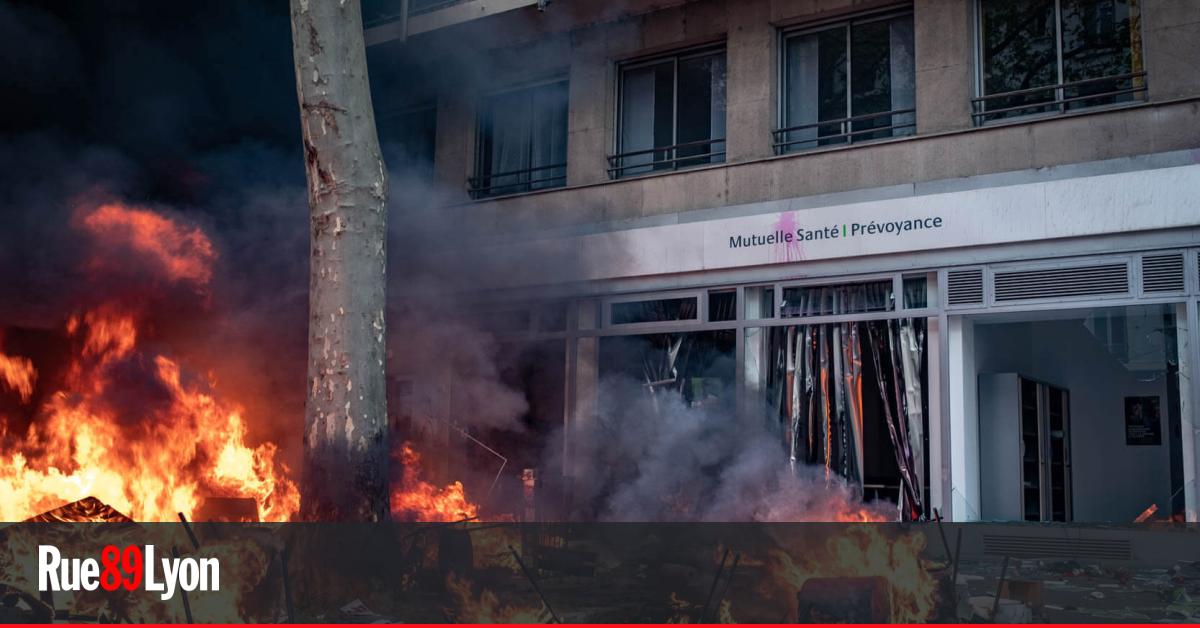 “May Day Protests in Lyon: Record Mobilization and Vandalism”