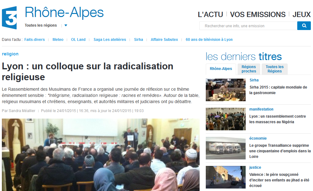 Musulmans de France - radicalisation religieuse