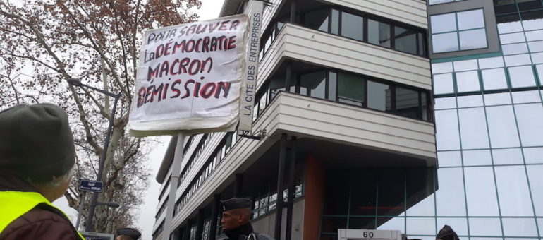 A Lyon Manif Intersyndicale Dans Le Mouvement Des Gilets