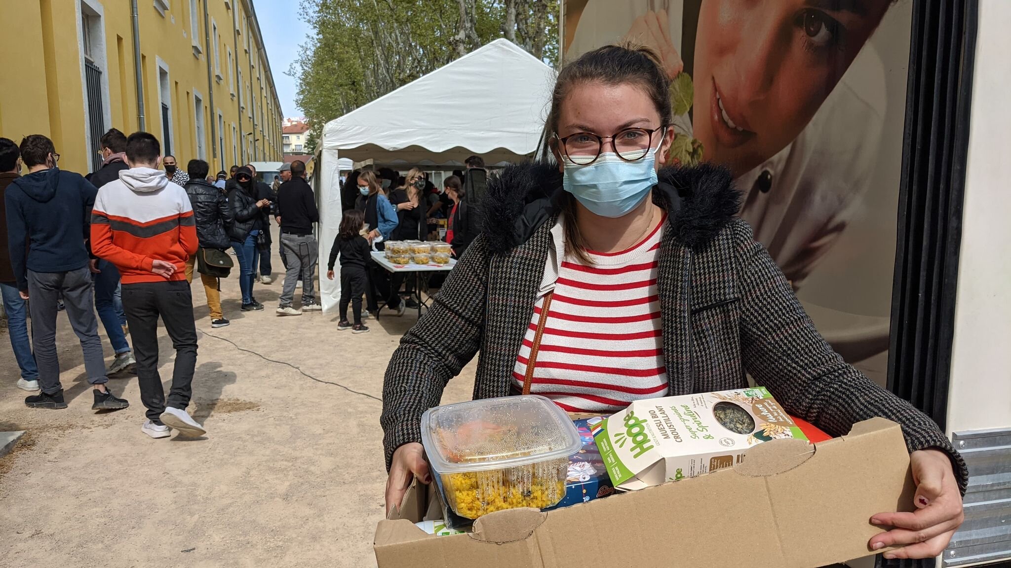 Distribution Alimentaire Pour Les étudiants à Lyon : "ça M'aide à Finir ...