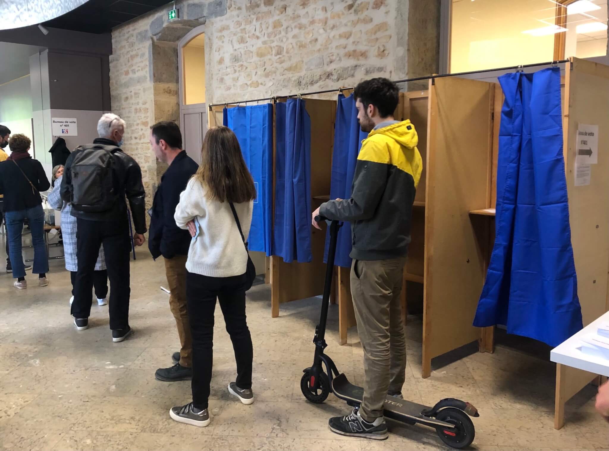 Lyon bureau de vote présidentielle 2022