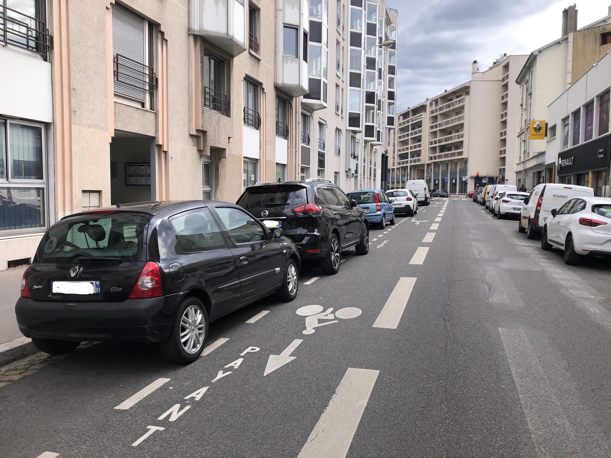 La ville de Lyon a adopté le changement des tarifs de stationnement lors du dernier conseil municipal. ©MA/Rue89Lyon