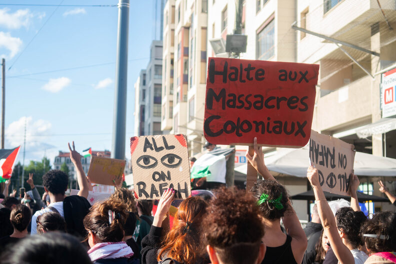 Manifestation Palestine lyon