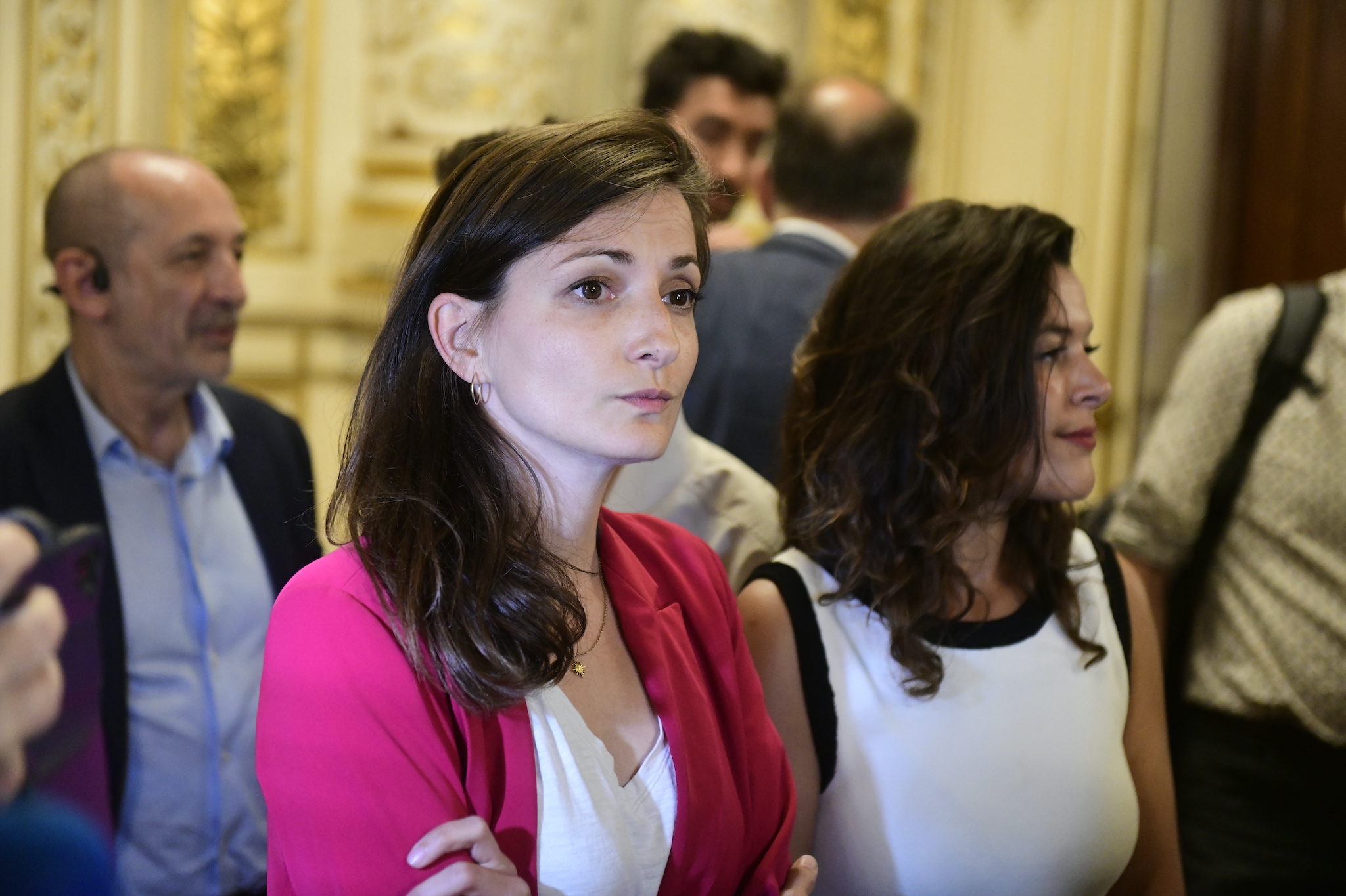 Marie-Charlotte Garin, députée sortante les écologistes de la 3e circonscription du Rhône réélue dès le 1er tour en juin 2024. Crédit HH/Rue89Lyon