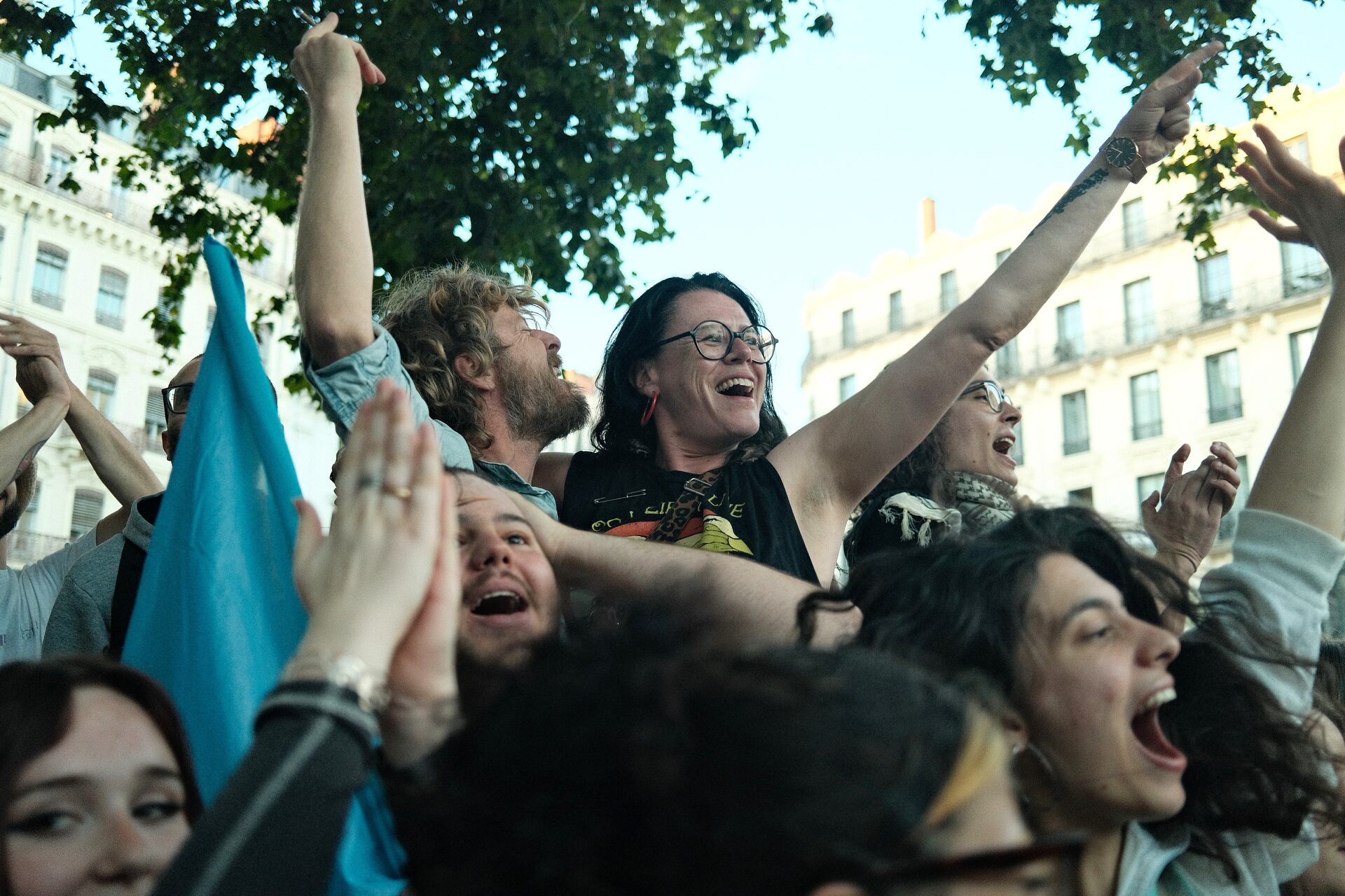 À Lyon, la fête pour la victoire de la gauche entachée par l’extrême droite radicale