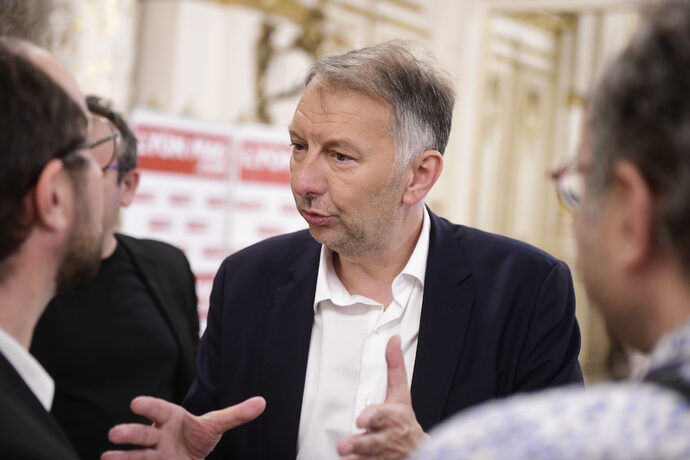 Bruno Bernard, président de la Métropole de Lyon. ©Houcine Haddouche/Rue89Lyon