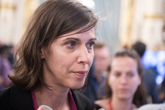 Sandrine Runel, députée PS-NFP de la 4e circonscription du Rhône. ©Houcine Haddouche/Rue89Lyon