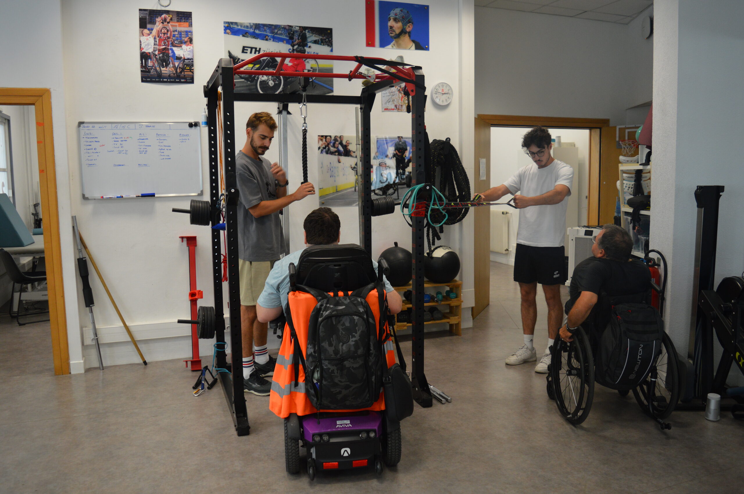 Salle sport handicap Lyon