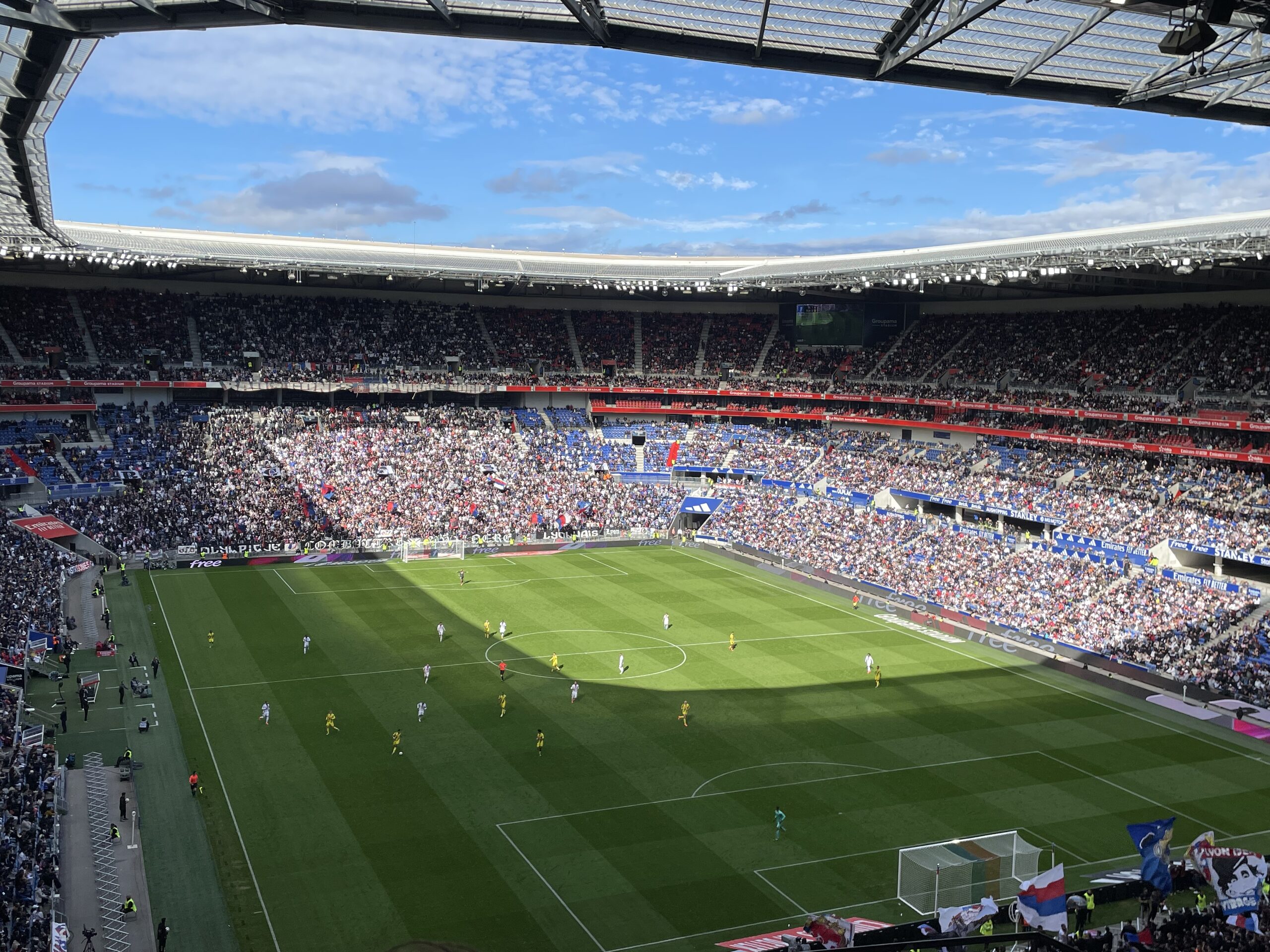 Le match OL-Nantes, dimanche 6 octobre. ©MA/Rue89Lyon