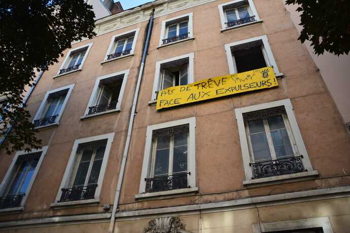 Un squat à Lyon