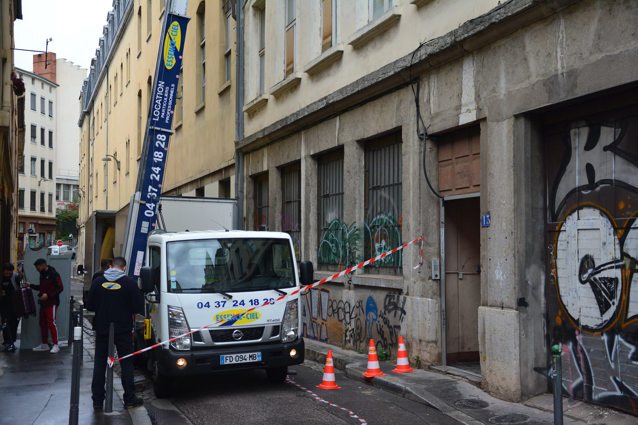 L'ancien squat de la rue Neyret (Lyon 1er)