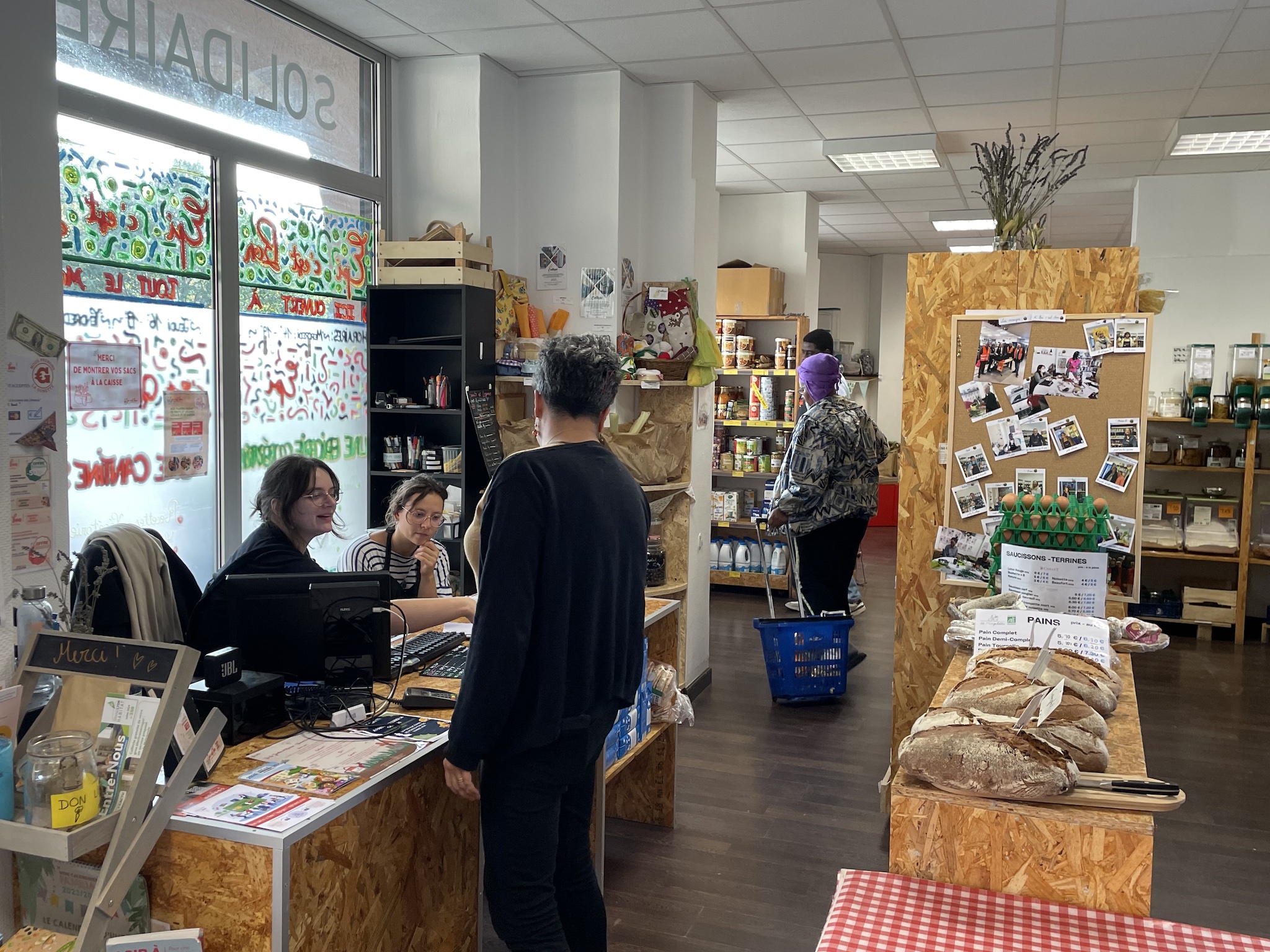 L'épicerie sociale Epi c'est bon ! participe à l'expérimentation d'un sécurité sociale de l'alimentation à Lyon. ©MA/Rue89Lyon