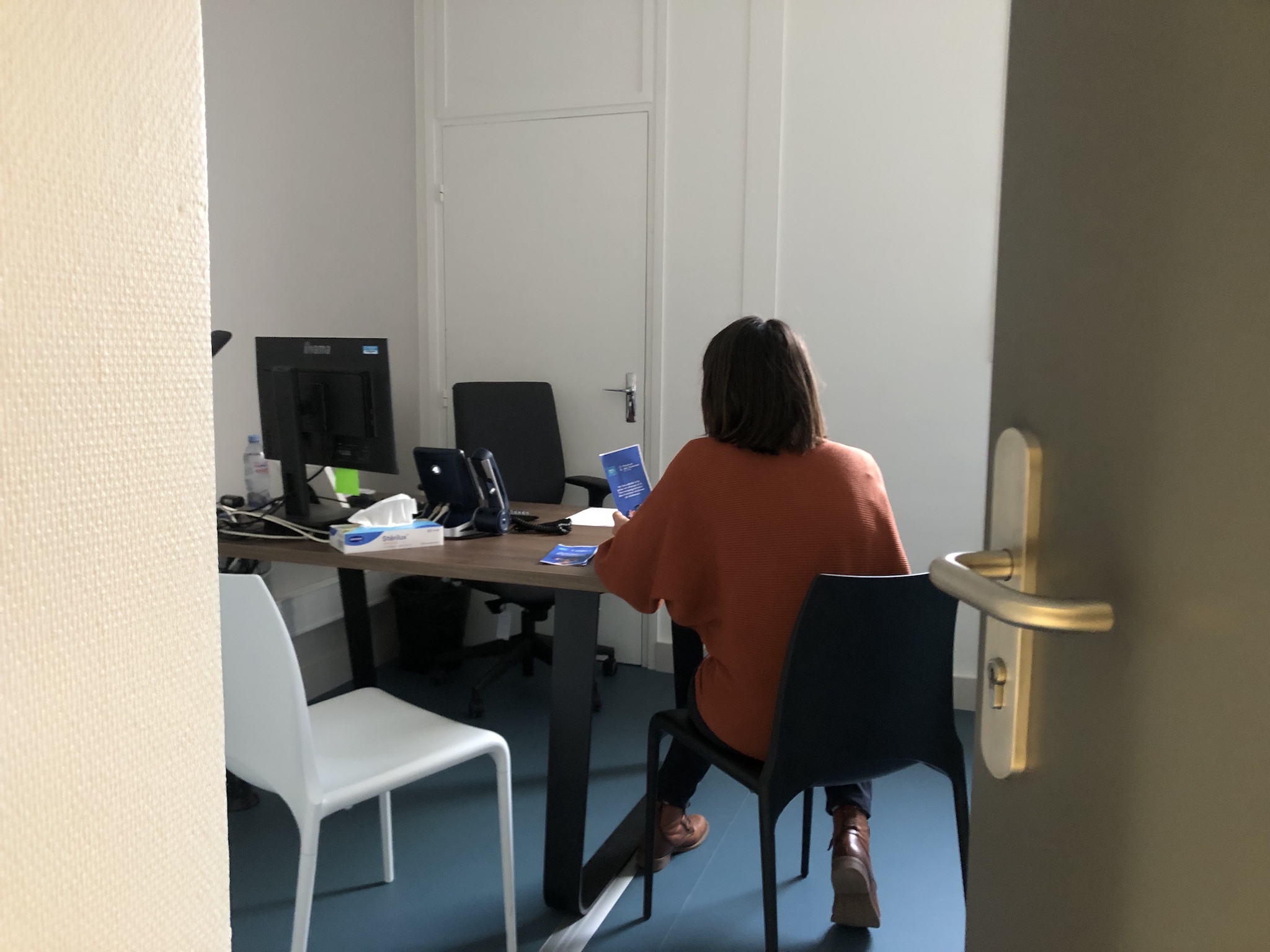 Une salle de consultation de la Maison des femmes à l'hôpital Édouard Herriot (Lyon 3e). ©MA/Rue89Lyon