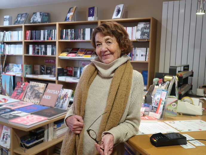 Emmanuelle Barbier-Maitre a fondé sa librairie indépendante, La Librairie du Cours, il y a bientôt quinze ans.