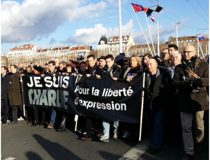 Il y a dix ans, 300 000 personnes étaient « Charlie » à Lyon