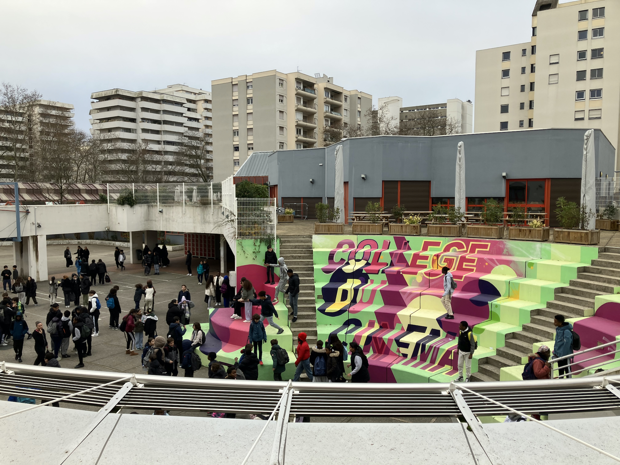 Collège Tonkin Bertrand Tavernier à Villeurbanne